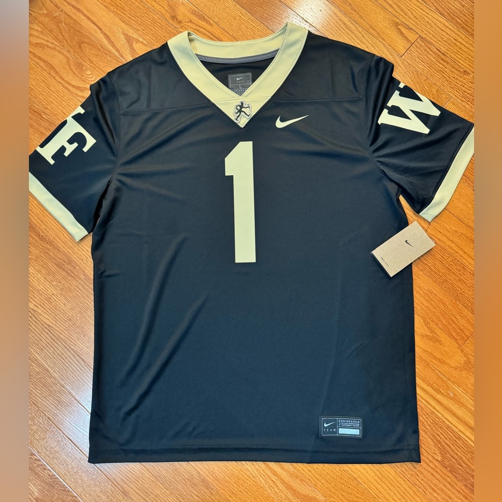 NWT Nike Wake Forest Demon Deacons Untouchable Football Jersey (Sz Large)